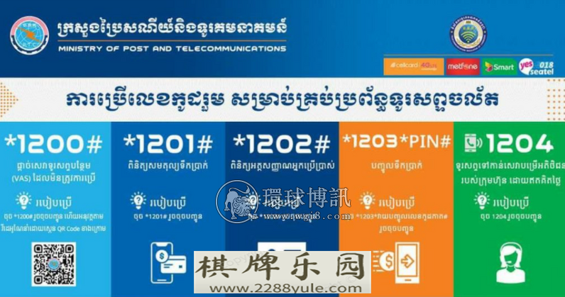 柬邮电部所有电信运营商需使用通用代码
